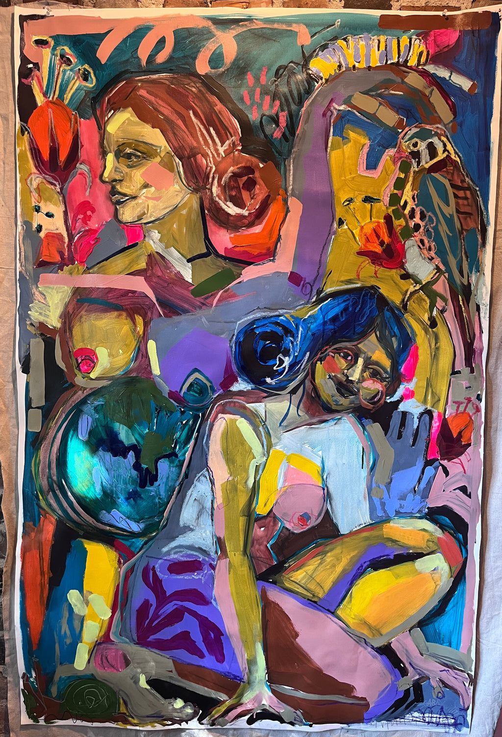 “Primal Mother Earth” Large Original