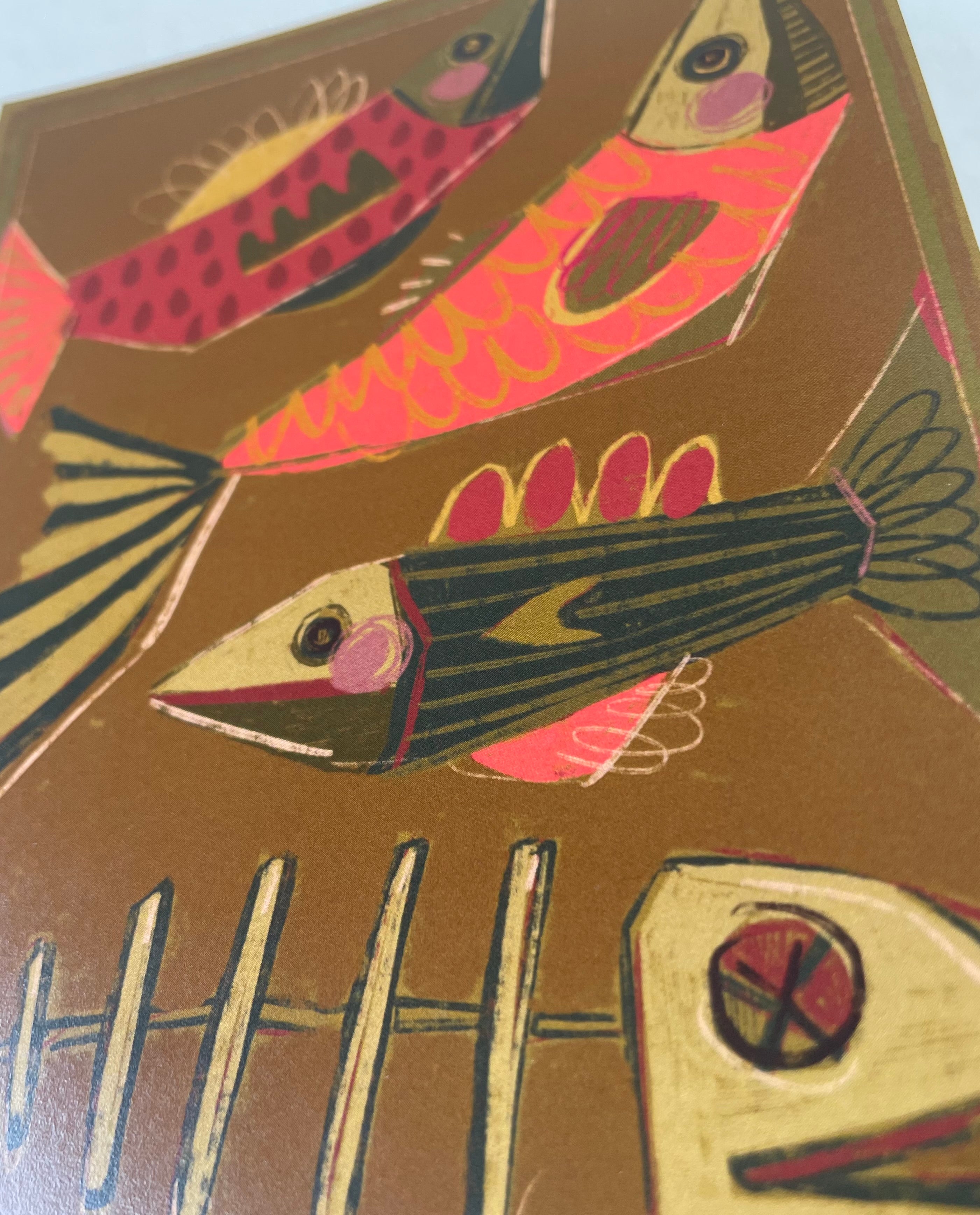 “Fish Parade” Prints