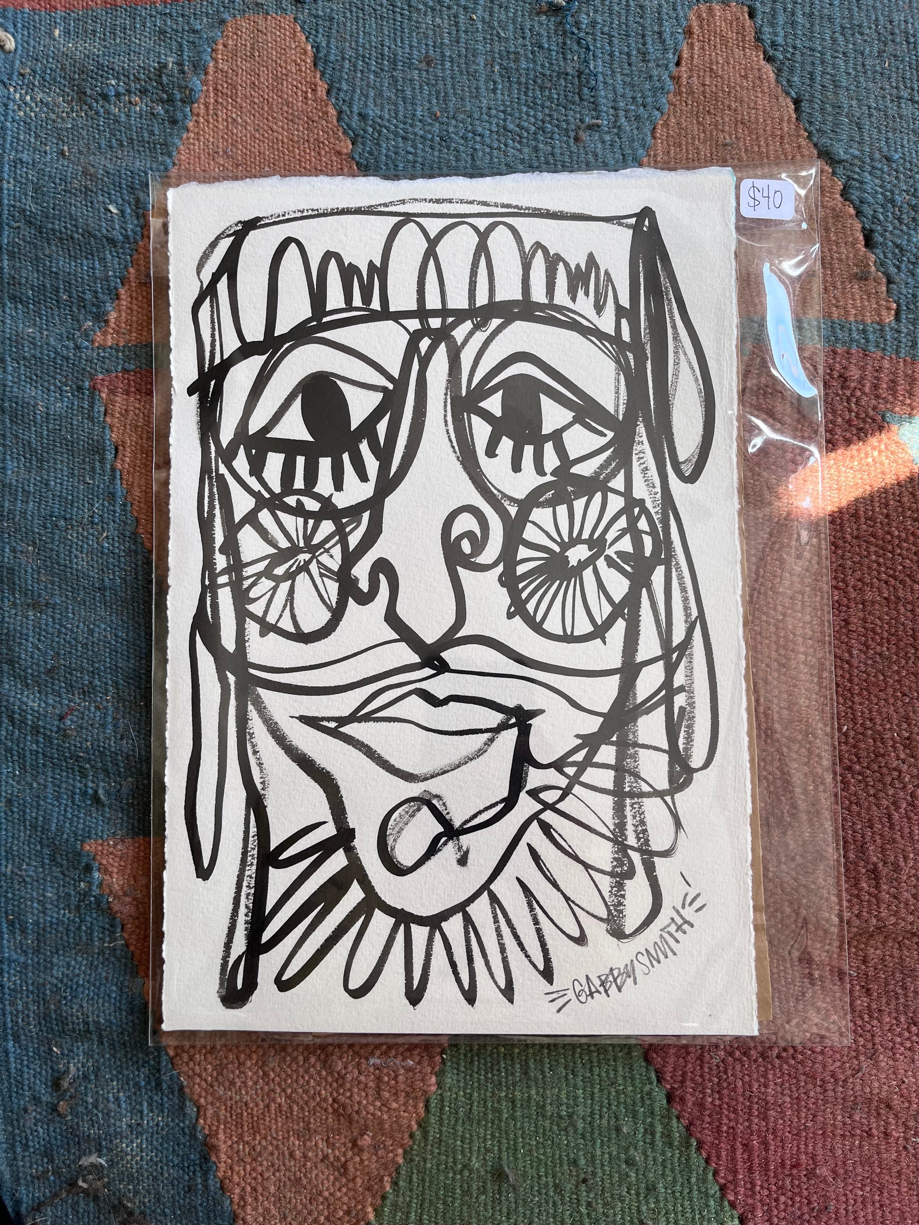 India Ink Wilma
