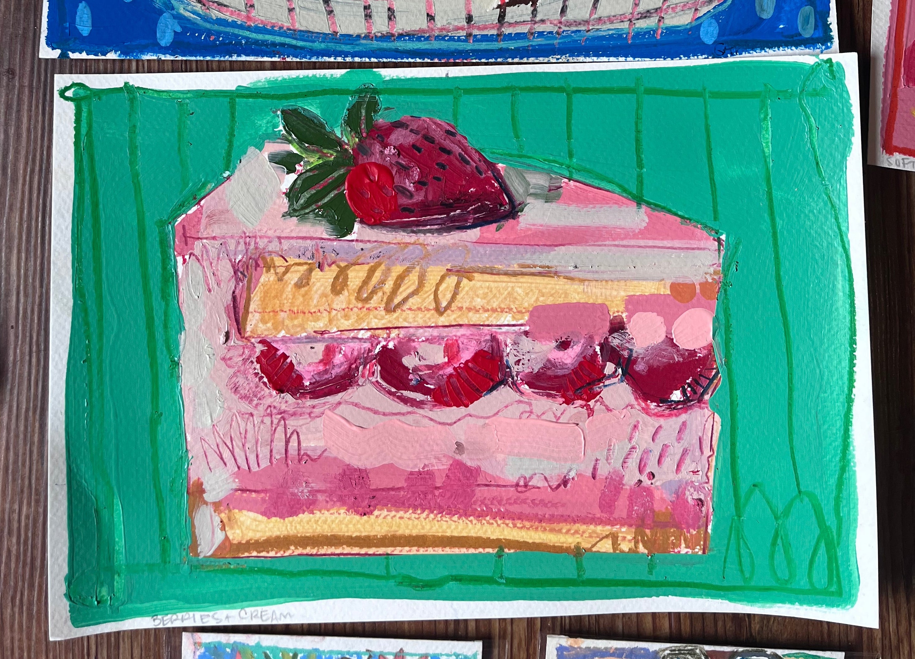 Berries & Cream Cake