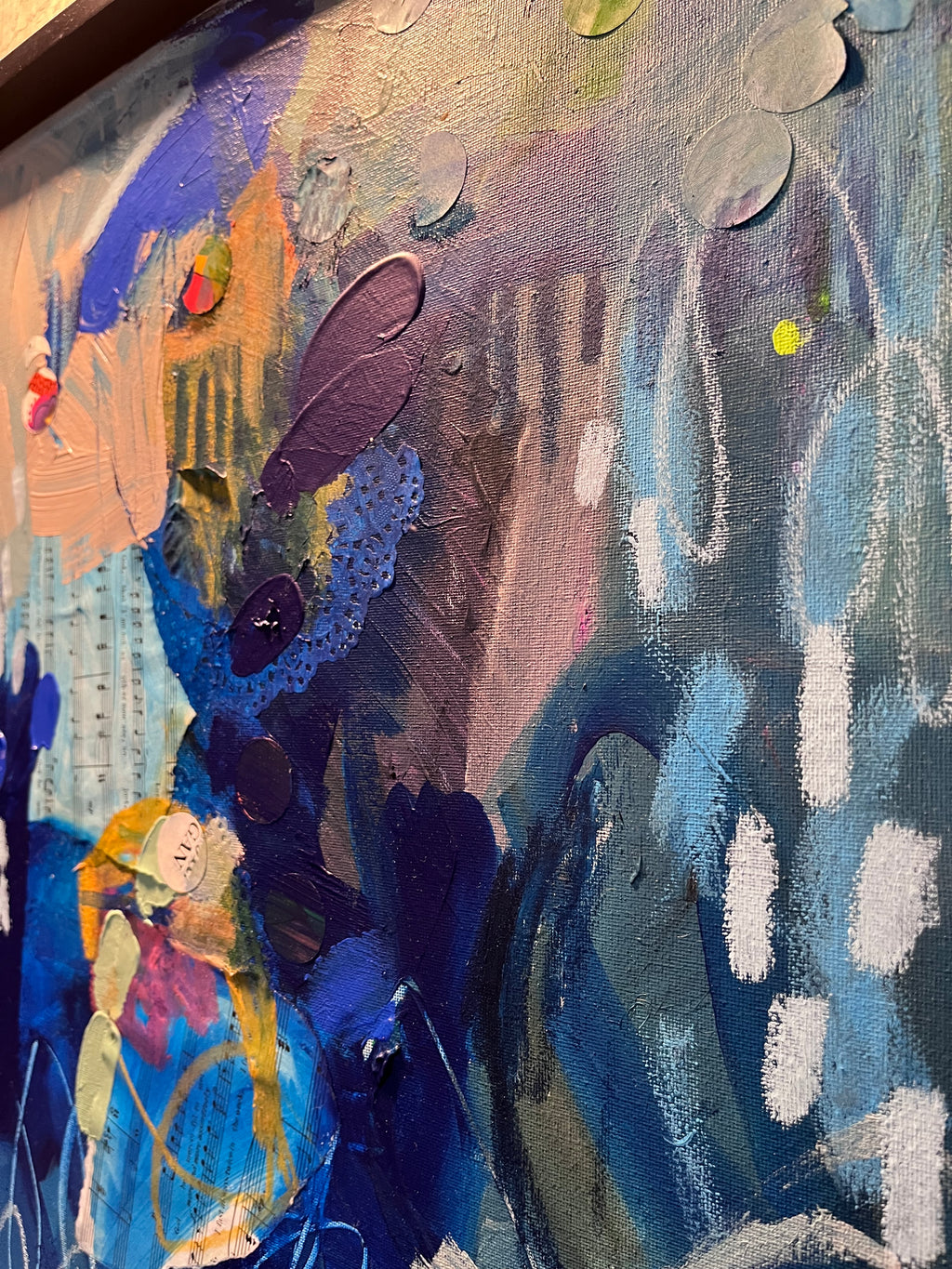 Framed Abstract — “Merciful”