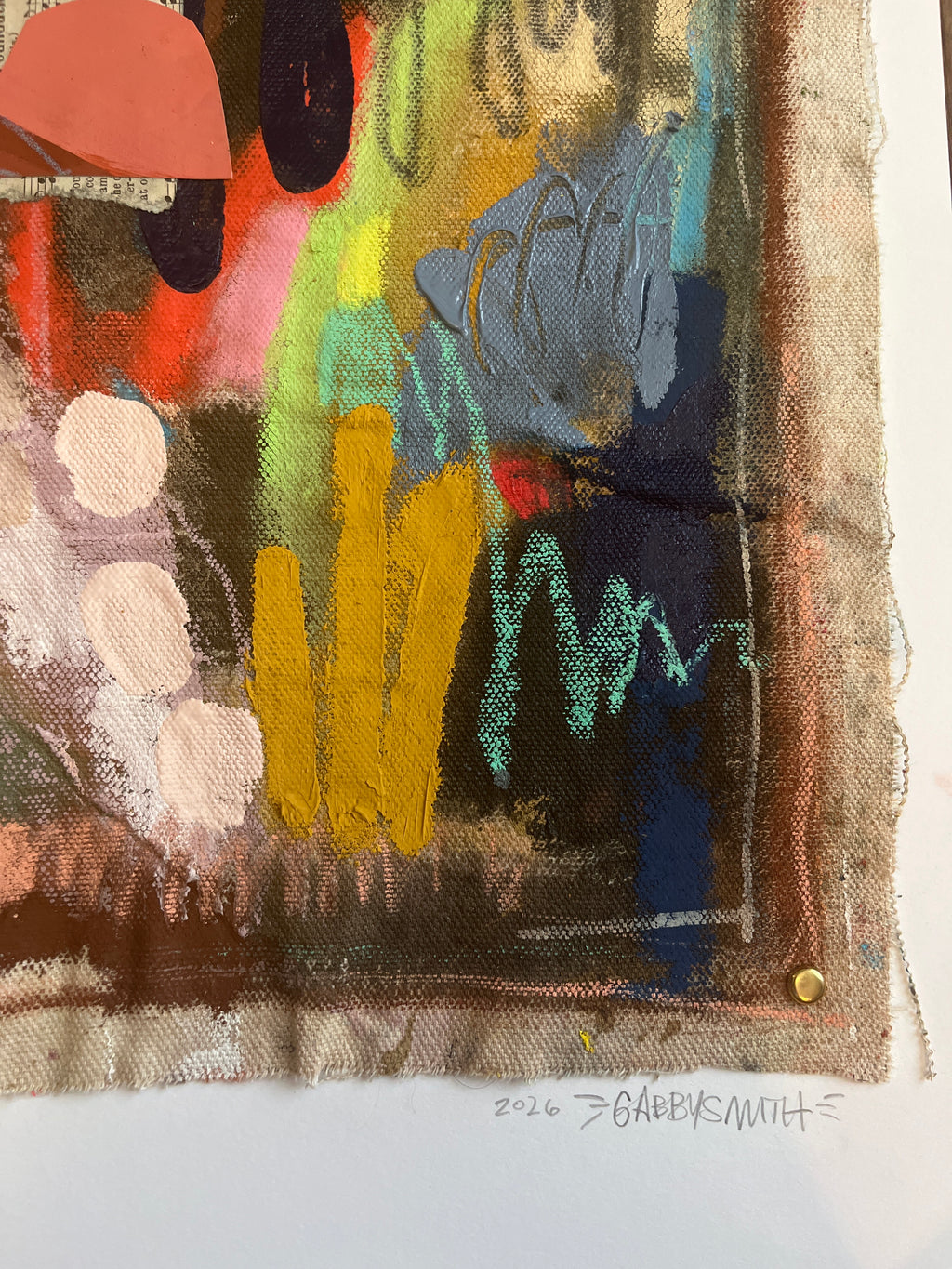 Drop Cloth Abstract