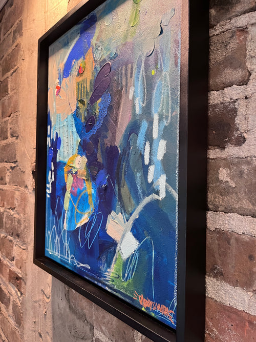 Framed Abstract — “Merciful”