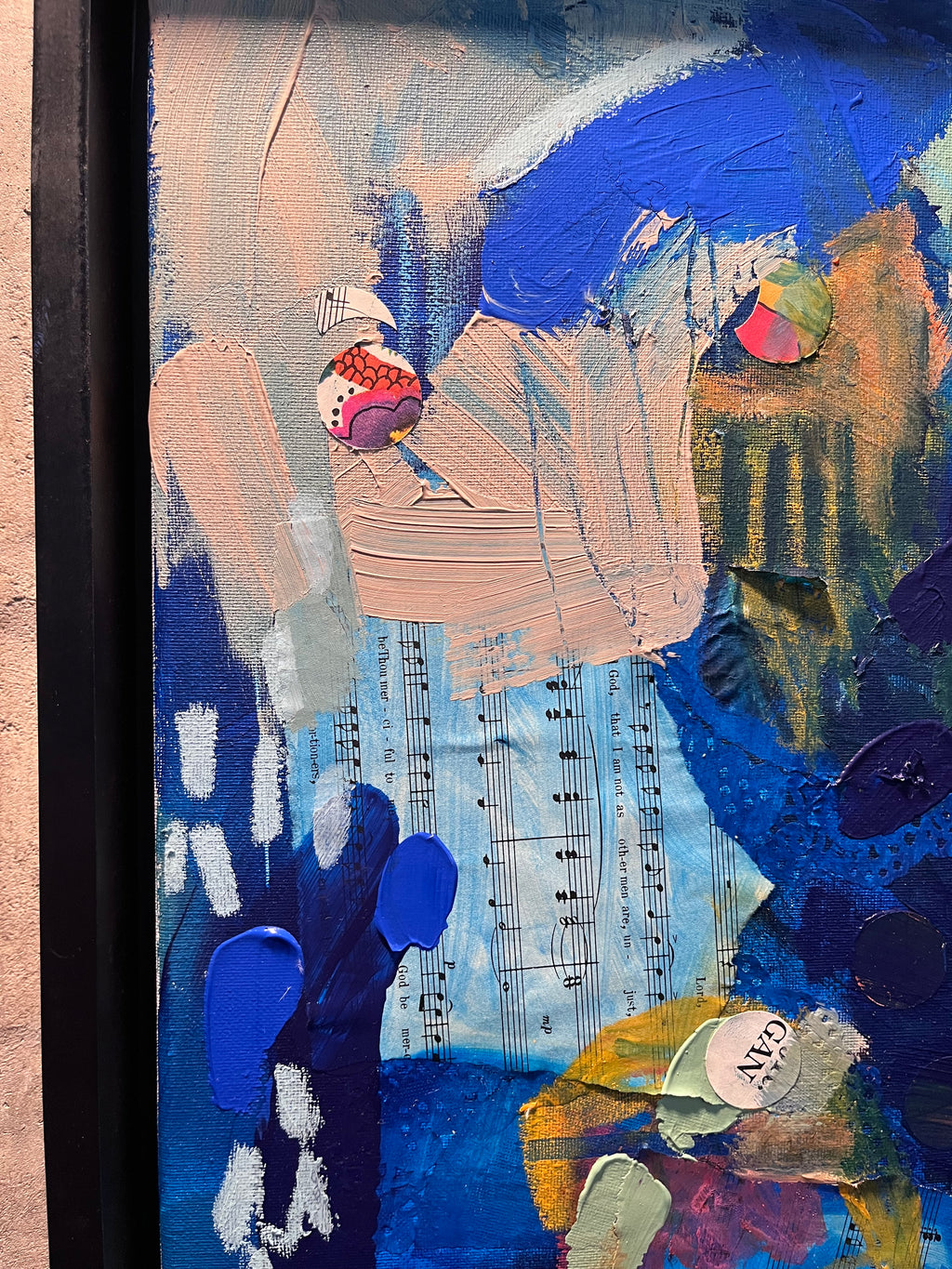 Framed Abstract — “Merciful”
