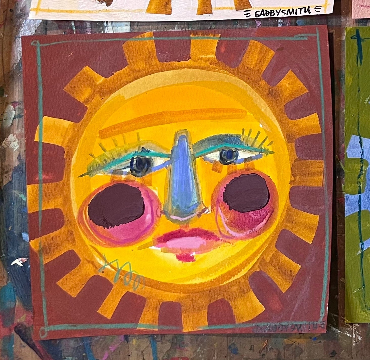 Solstice Sun w/ Red Cheeks