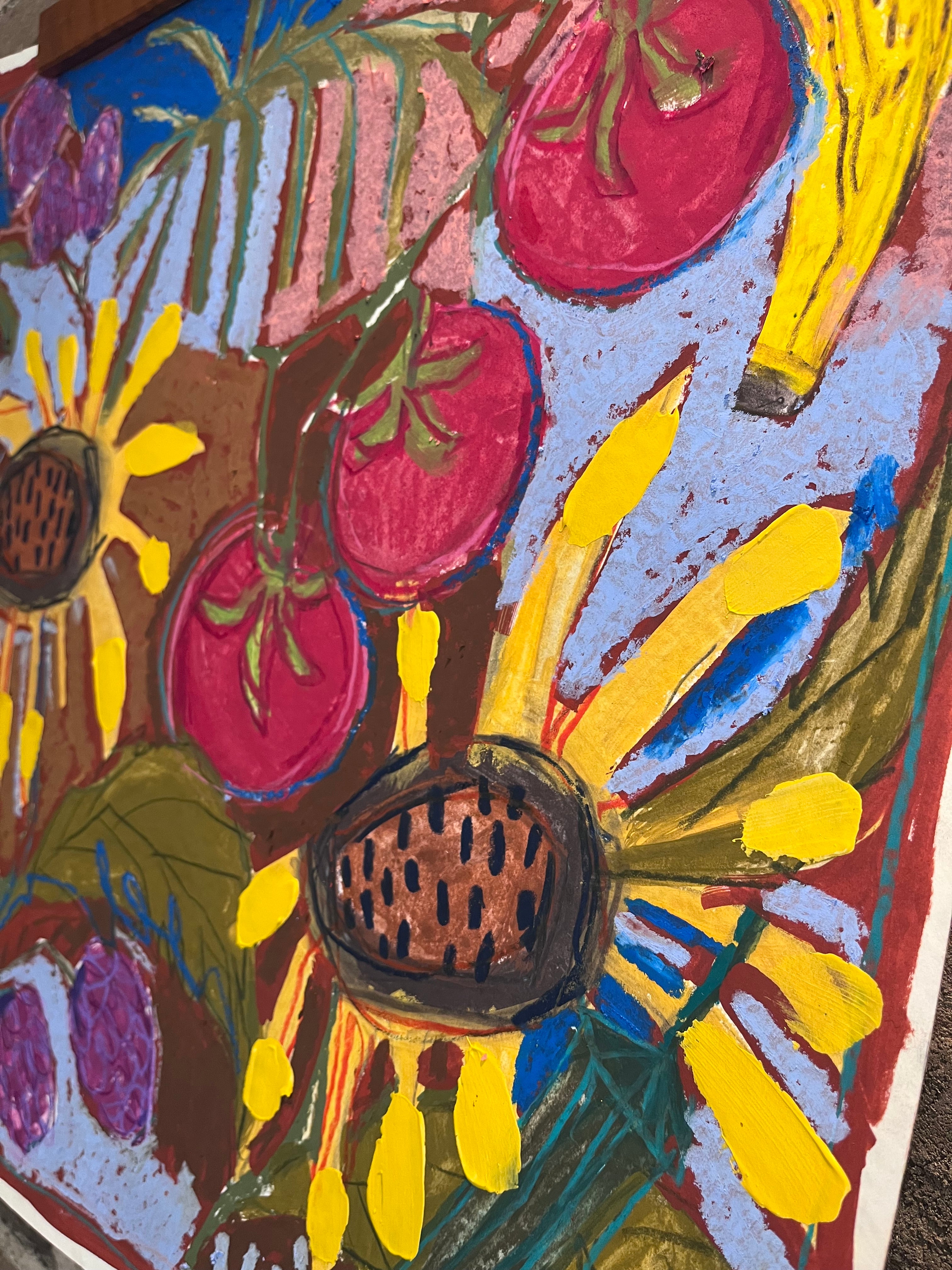 “Farmers Market” Unframed