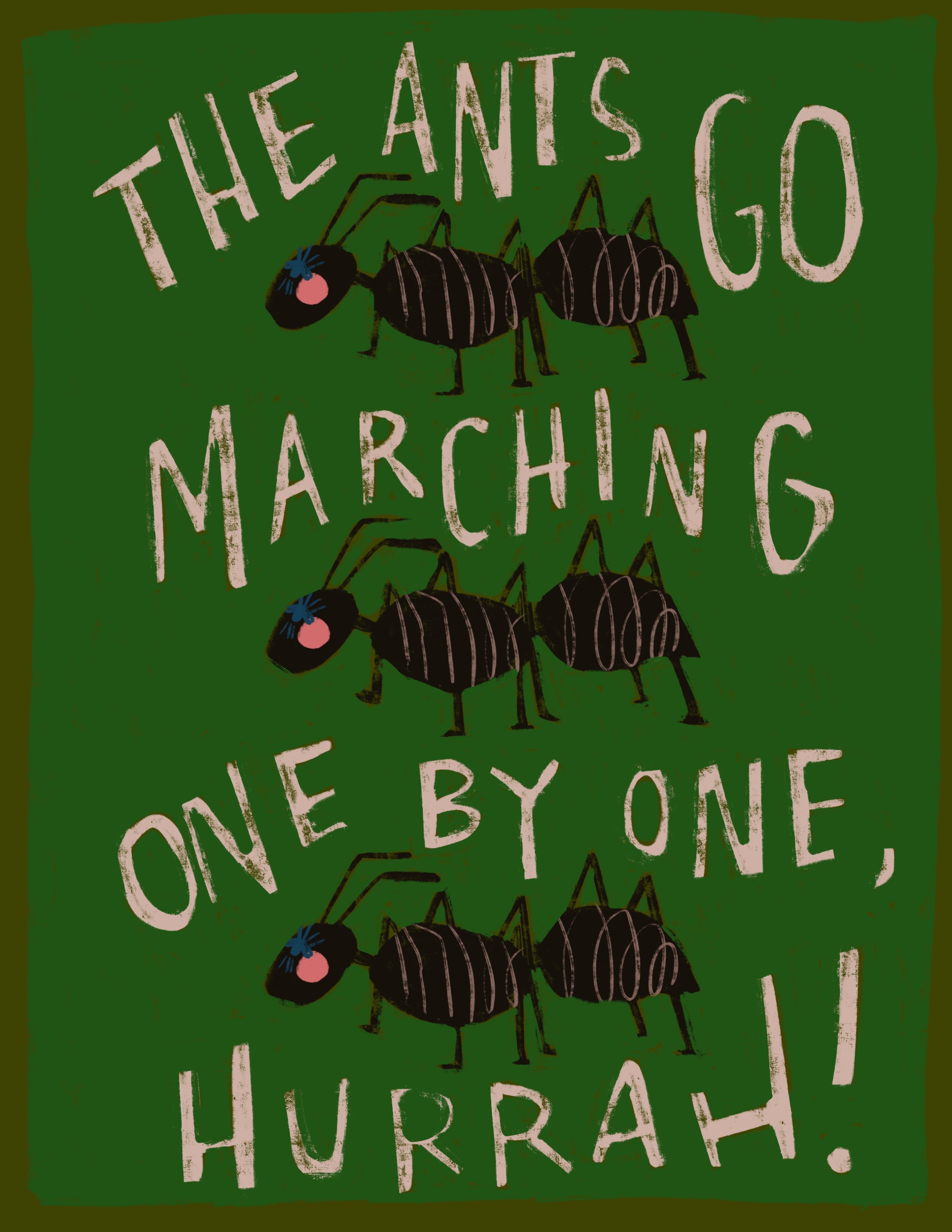 Ants Go Marching Print