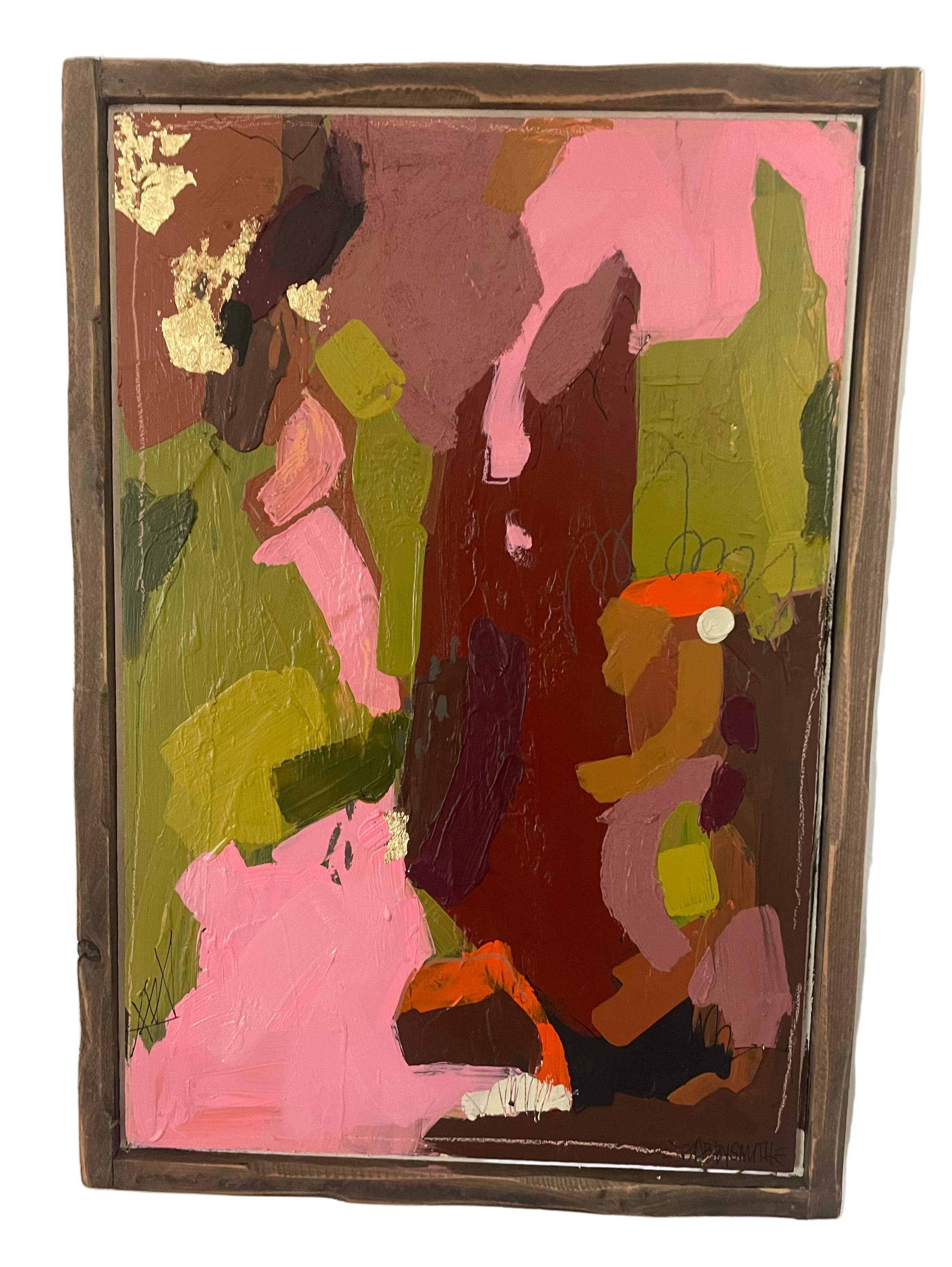 "Evergreen No. 4" Original Abstract