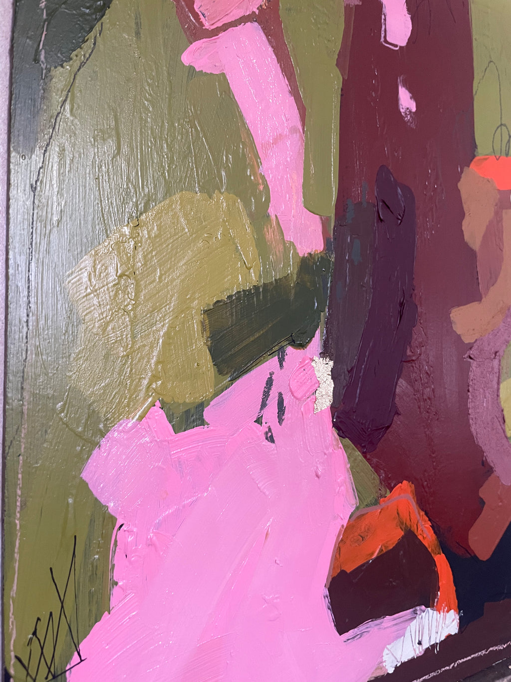 "Evergreen No. 4" Original Abstract