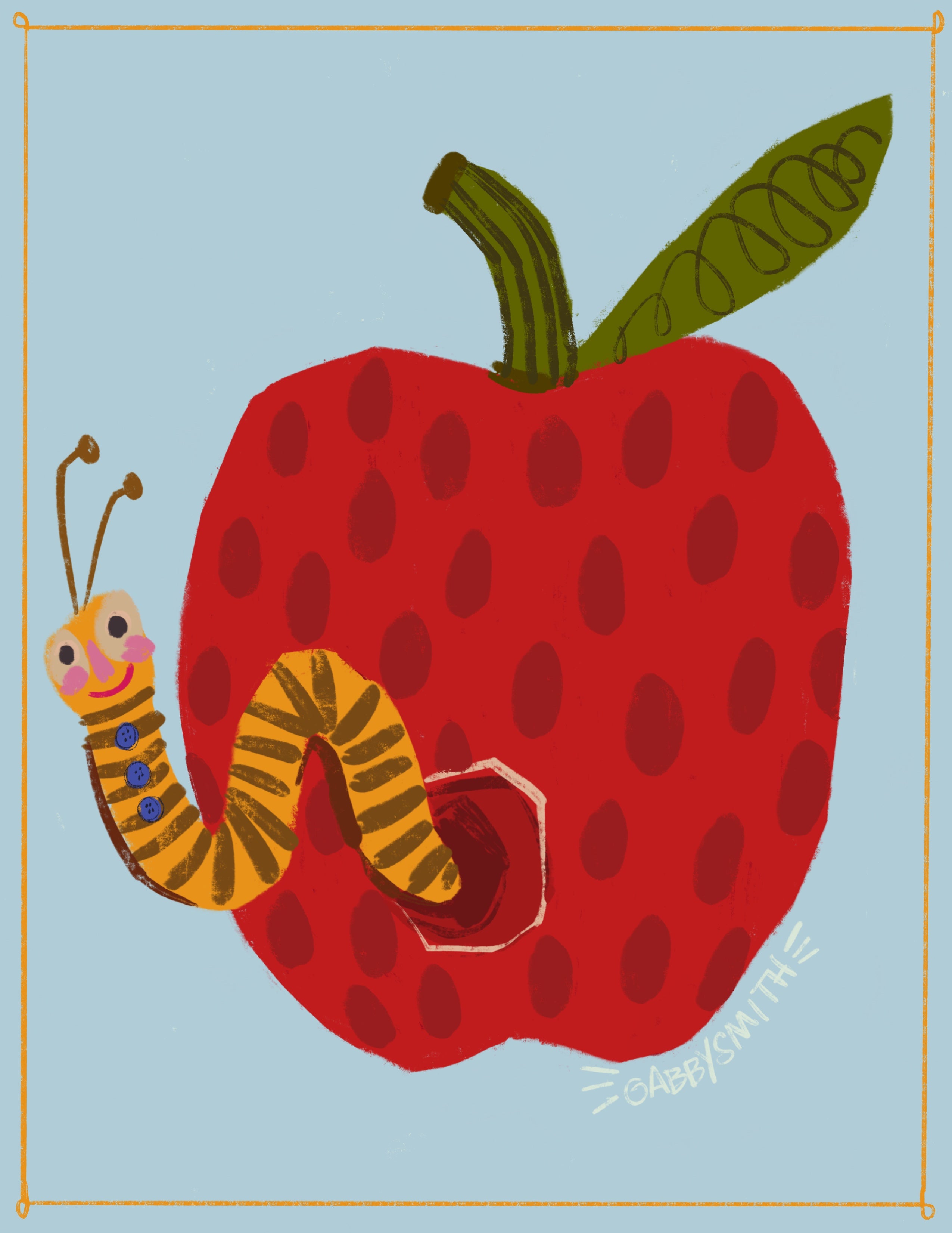 Hello Worm Print